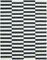 Schwarz-weißer Dhurrie Teppich, 2000er 1