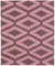 Pink Dhurrie Rug, 2000s, Image 1