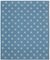 Vintage Blue Dhurrie Rug, 2000s, Image 1