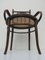 Austrian Bentwood & Cane Armchair from Josef Hofmann, 1900s, Image 13