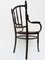 Austrian Bentwood & Cane Armchair from Josef Hofmann, 1900s, Image 7