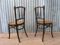 Bugholz Stühle mit Geflochtenen Sitzen von Thonet, 1900er, 2er Set 14