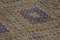 Alfombra de pasillo Kilim turca vintage en marrón, Imagen 5