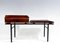 Mid-Century Modern Wooden Bench with Drawers, Italy, 1960s, Image 7