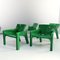Vicario Armchairs by Vico Magistretti for Artemide, 1970s, Set of 4 2