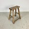 Rustic Wooden W401 Stool 1