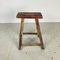 Rustic Wooden W404 Stool 2