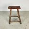 Tabouret W404 Rustique en Bois 2