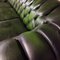 4-Sitzer Chesterfield Sofa aus grünem Leder von Thomas Lloyd 7