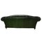 4-Sitzer Chesterfield Sofa aus grünem Leder von Thomas Lloyd 4