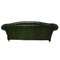 Canapé Chesterfield 4 Places en Cuir Vert par Thomas Lloyd 4