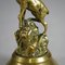 Brass Candleholder with Chamois, 1890s 5
