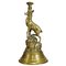 Brass Candleholder with Chamois, 1890s, Image 1