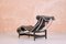 Poltrona LC4 vintage di Le Corbusier, Charlotte Perriand, Pierre Jeanneret, anni '70, Immagine 3