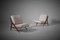 Wooden Mod. P94 Easy Chairs by Gastone Rinaldi for Rima, Italy, 1957, Image 4