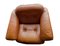 DS-101 Cognac Leather Sofas, Armchair and Ottoman from De Sede, 1970s, Set of 4 5