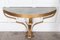 Gilt Iron Console Tables, Set of 2 5