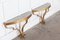 Gilt Iron Console Tables, Set of 2, Image 4