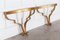 Gilt Iron Console Tables, Set of 2 6