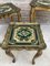 Italian Florentine Neoclassical Nesting Tables in Giltwood, 1960s, Set of 3 12