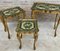 Italian Florentine Neoclassical Nesting Tables in Giltwood, 1960s, Set of 3 4