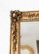 Französischer Spiegel mit goldenem Rahmen, 1920er 10