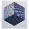 Victor Vasarely, Composition Op Art, 1970s, Lithographie 1