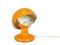 Orangefarbene Metall Tischlampe von Tobia & Afra Scarpa für Flos, 1960er 1