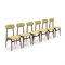 Upholstered Wooden Chairs, 1960s , Set of 6 1