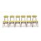 Upholstered Wooden Chairs, 1960s , Set of 6 2