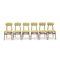 Upholstered Wooden Chairs, 1960s , Set of 6, Image 2