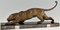 Demetre Chiparus, Art Deco Panther, 1930, Metal on Marble 2