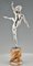 J.P. Morante, Art Deco Nude Dancer, 1930, Silver-Plated Bronze, Image 5