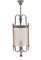 Lantern Hanging Light in Wrought Iron and Bronze, 1940s, Image 13