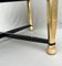 Art Deco Coffee Table in Giltwood and Black Lacquer, 1930s 16