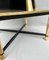 Art Deco Coffee Table in Giltwood and Black Lacquer, 1930s 10