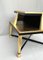 Art Deco Coffee Table in Giltwood and Black Lacquer, 1930s, Image 12