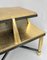 Art Deco Coffee Table in Giltwood and Black Lacquer, 1930s 13