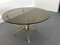 Brass & Smoked Glass Coffee Table, 1970s, Image 7