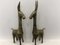 Estatuas de burro grandes de latón, años 50. Juego de 2, Imagen 8