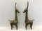 Large Brass Donkey Statues, 1950s, Set of 2 11