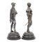 Figurines en Bronze par Louis Laloutte, France, 19ème Siècle, Set de 2 4