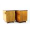 Mid-Century Oak Square Nightstands, Czechoslovakia, 1960s, Set of 2, Image 3