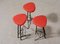 Bar Stools by Willy Van Der Meeren for Tubax, 1950s, Set of 3 5