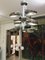 Space Age Chrome Chandelier, 1980s 2