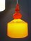 Lampe à Suspension en Verre Multicolore de Holmegaard, 1960s 7