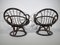 Italian Rattan Corridors Chairs, 1970s, Set of 2 13