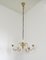 Five-Arm Brass Chandelier attributed to Fog & Mørup, 1950s 2