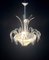 Lámpara de araña Medusa de cristal de Murano atribuida a I3, años 70, Imagen 6