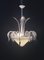 Lámpara de araña Medusa de cristal de Murano atribuida a I3, años 70, Imagen 4
